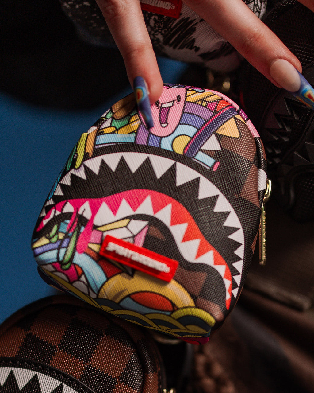 SPRAYGROUND Trippin Daily Backpack Keychain — product image 2