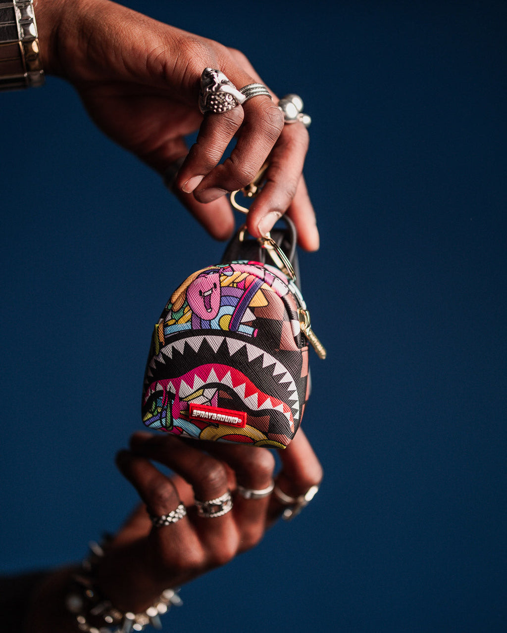 SPRAYGROUND Trippin Daily Backpack Keychain — product image 4