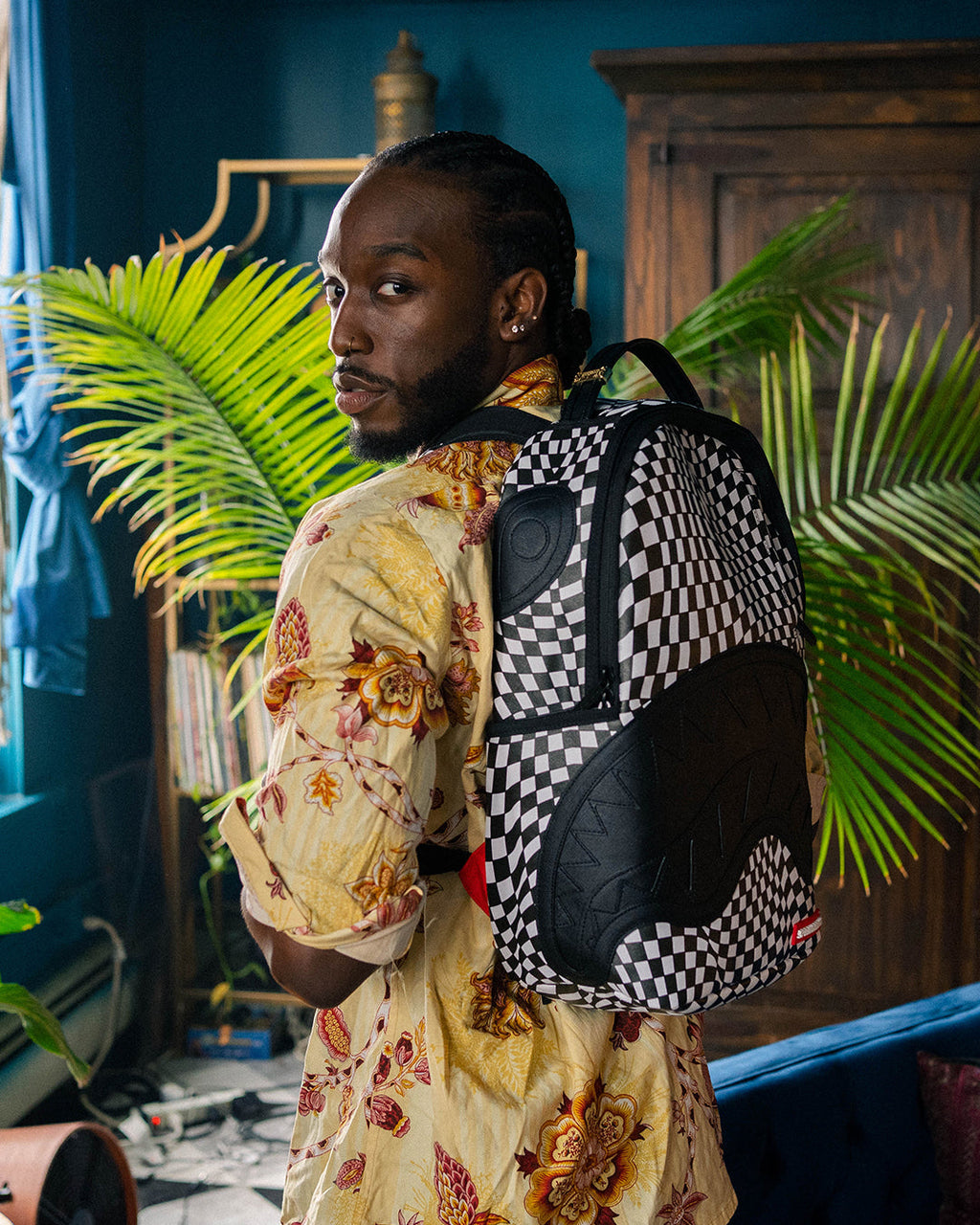 SPRAYGROUND Trippy Check DLX Backpack — product image 2