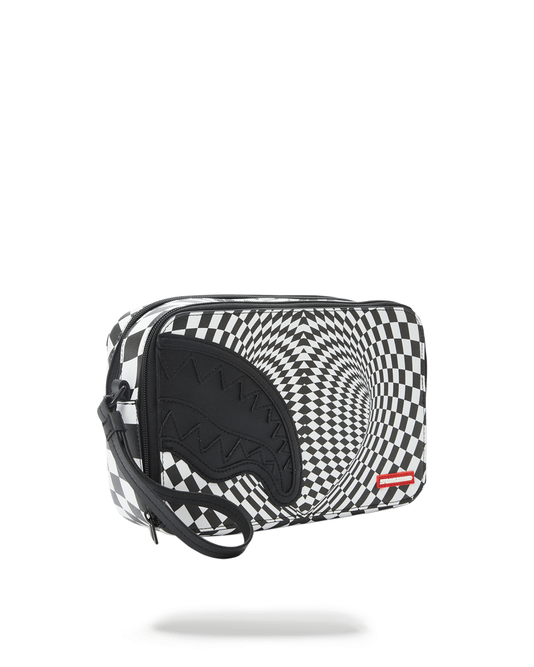 SPRAYGROUND Trippy Check Toiletry Aka Money Bag — product image 3