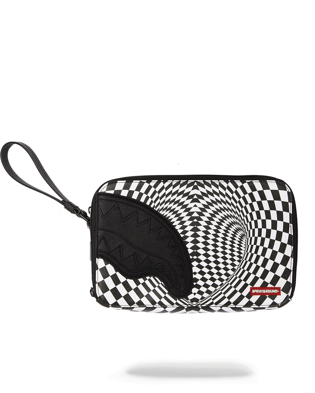SPRAYGROUND Trippy Check Toiletry Aka Money Bag — product image 8