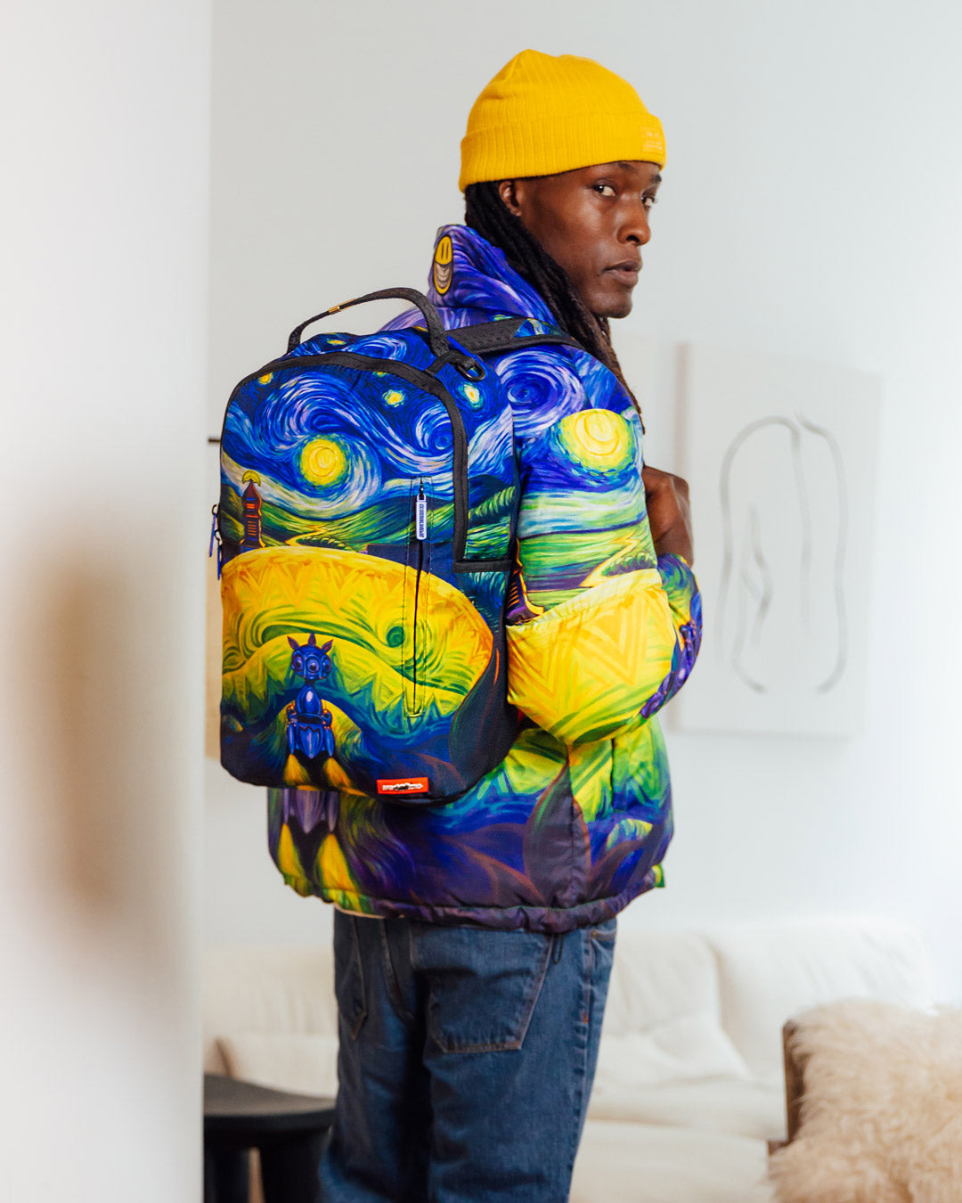 SPRAYGROUND Trippy Nights Rabbbit Edition Ron English Collab Backpack — product image 2