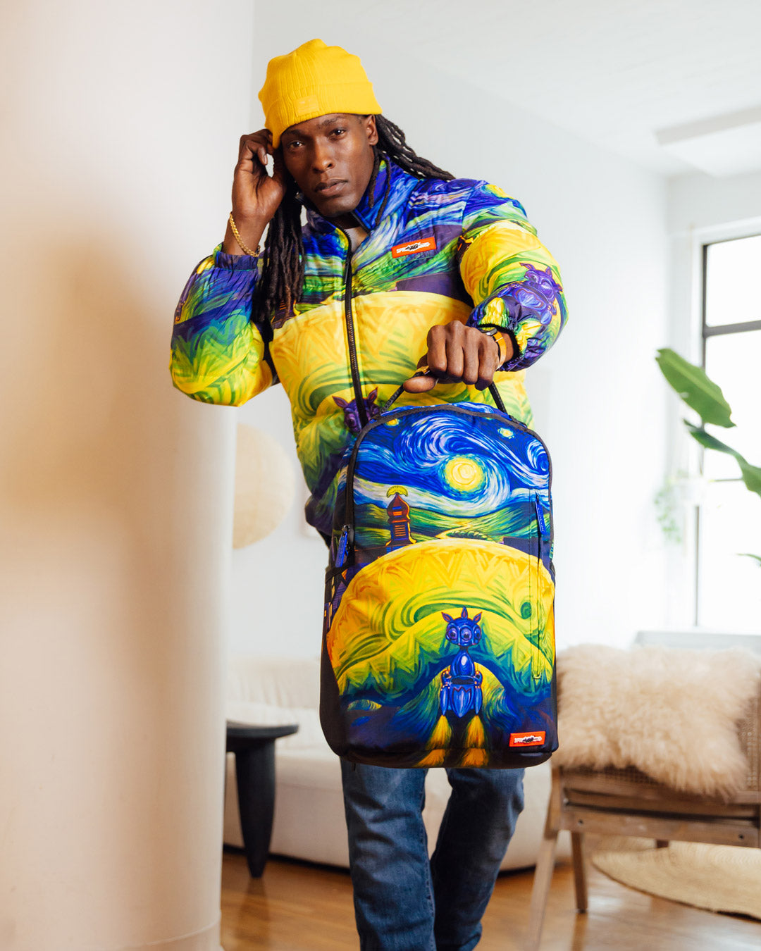 SPRAYGROUND Trippy Nights Rabbbit Edition Ron English Collab Backpack — product image 4