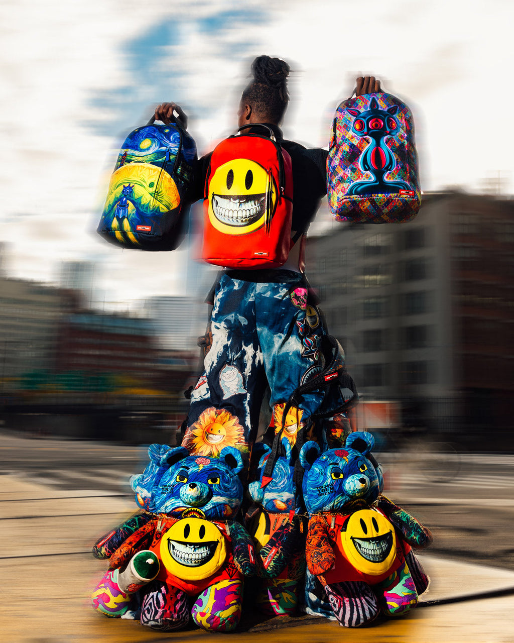 SPRAYGROUND Trippy Nights Rabbbit Edition Ron English Collab Backpack — product image 10