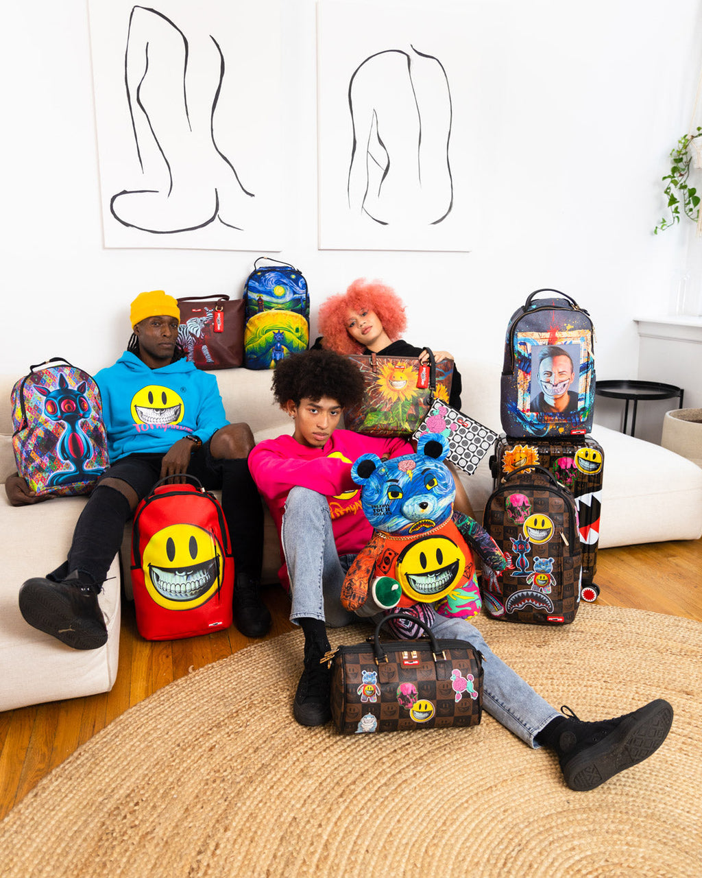SPRAYGROUND Trippy Nights Rabbbit Edition Ron English Collab Backpack — product image 12