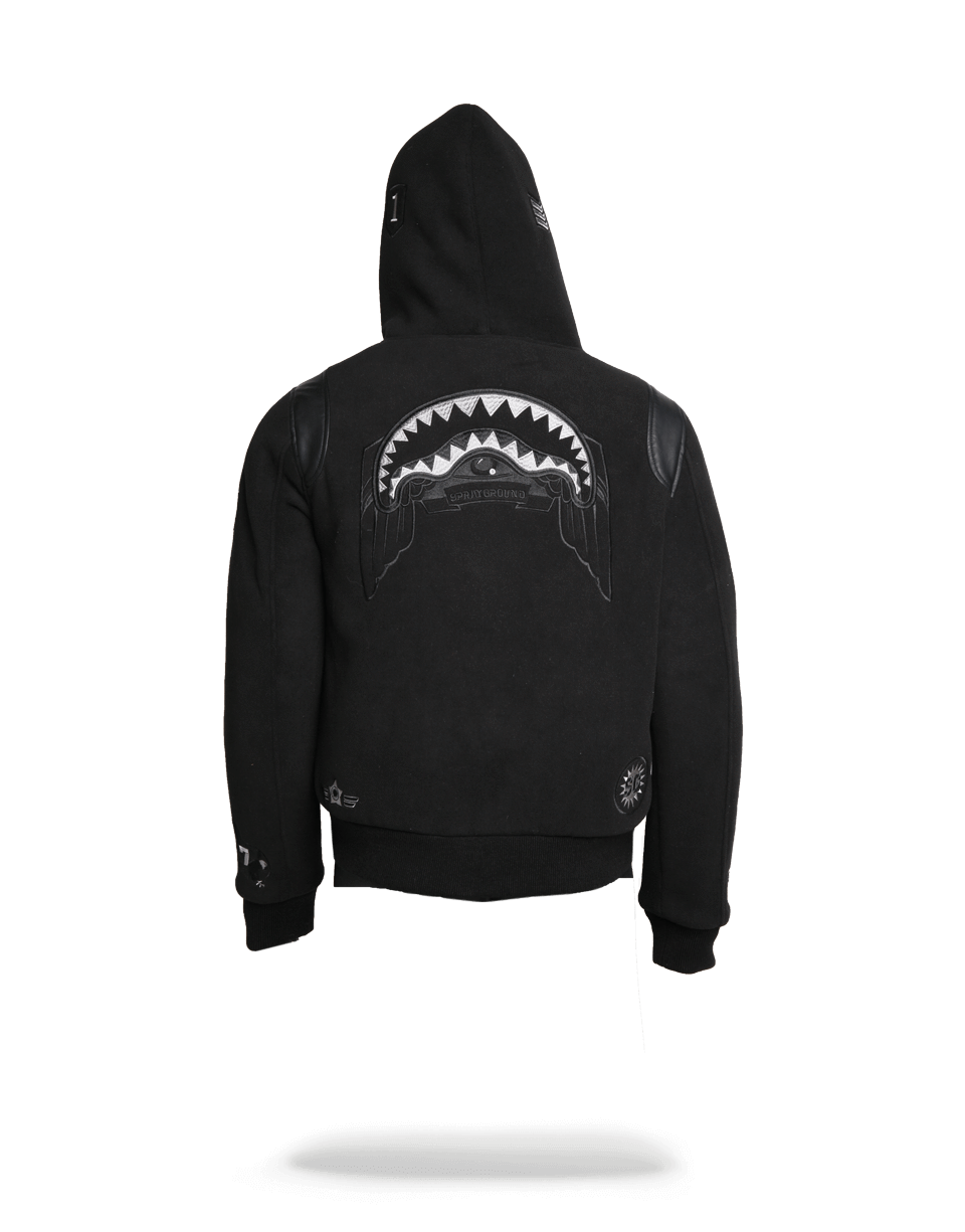 SPRAYGROUND Varsity Army Patches Jacket — product image 5