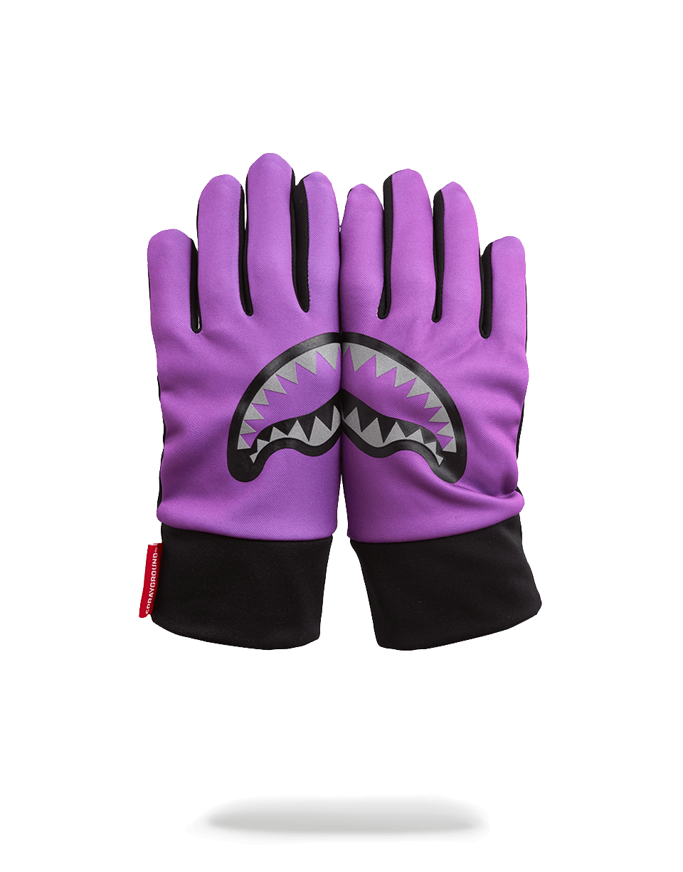 SPRAYGROUND Purple 3M Shark Mouth Gloves — product image 2