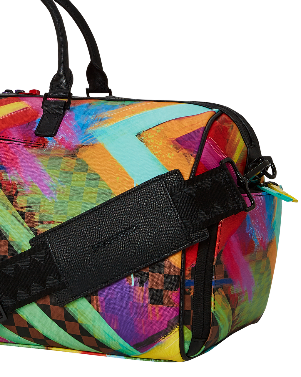 SPRAYGROUND Sharks In Paris City Streaks Duffle — product image 9