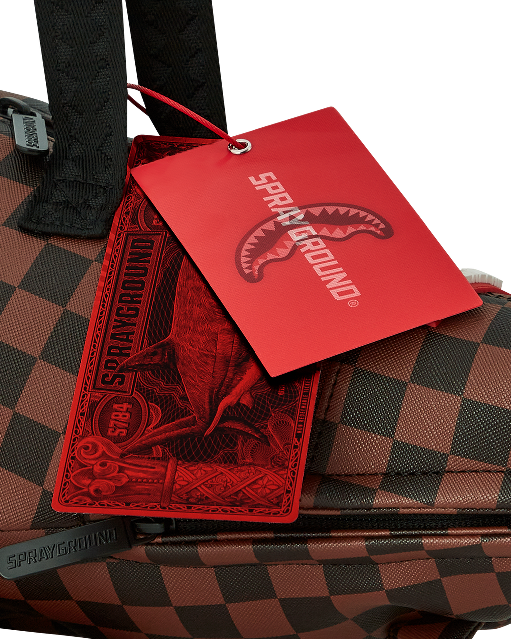 SPRAYGROUND Sharks In Paris Clear For Takeoff Shark Medium Duffle — product image 15