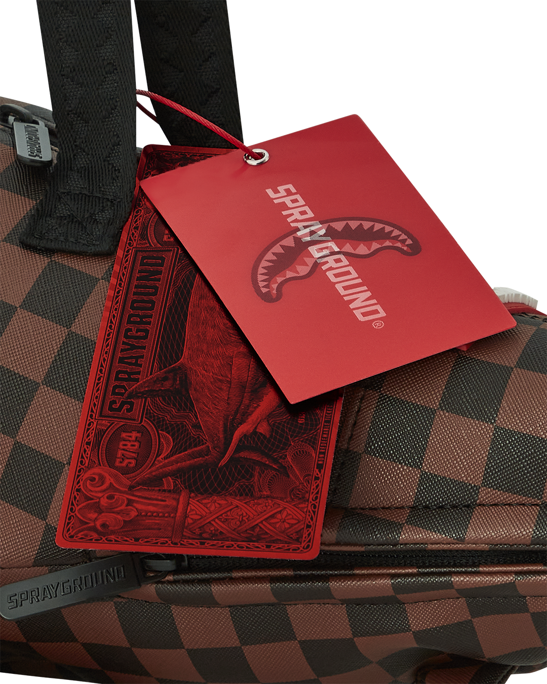 SPRAYGROUND Sharks In Paris Clear For Takeoff Shark Medium Duffle — product image 15