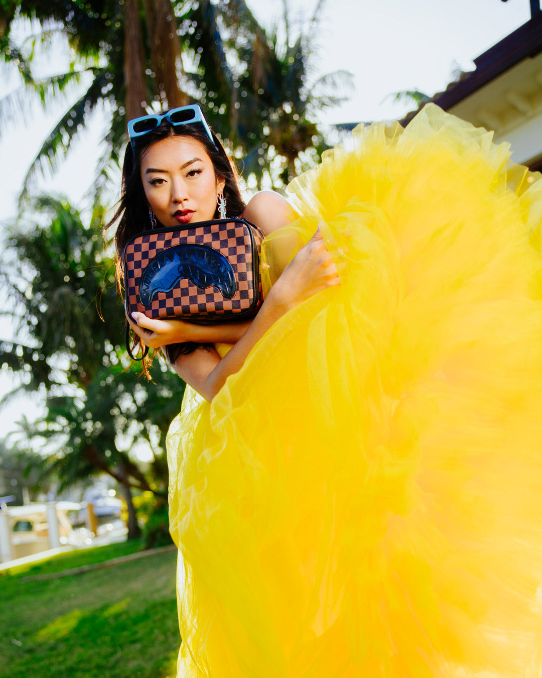 SPRAYGROUND Sharks In Paris Clear For Takeoff Toiletry Bag — product image 8