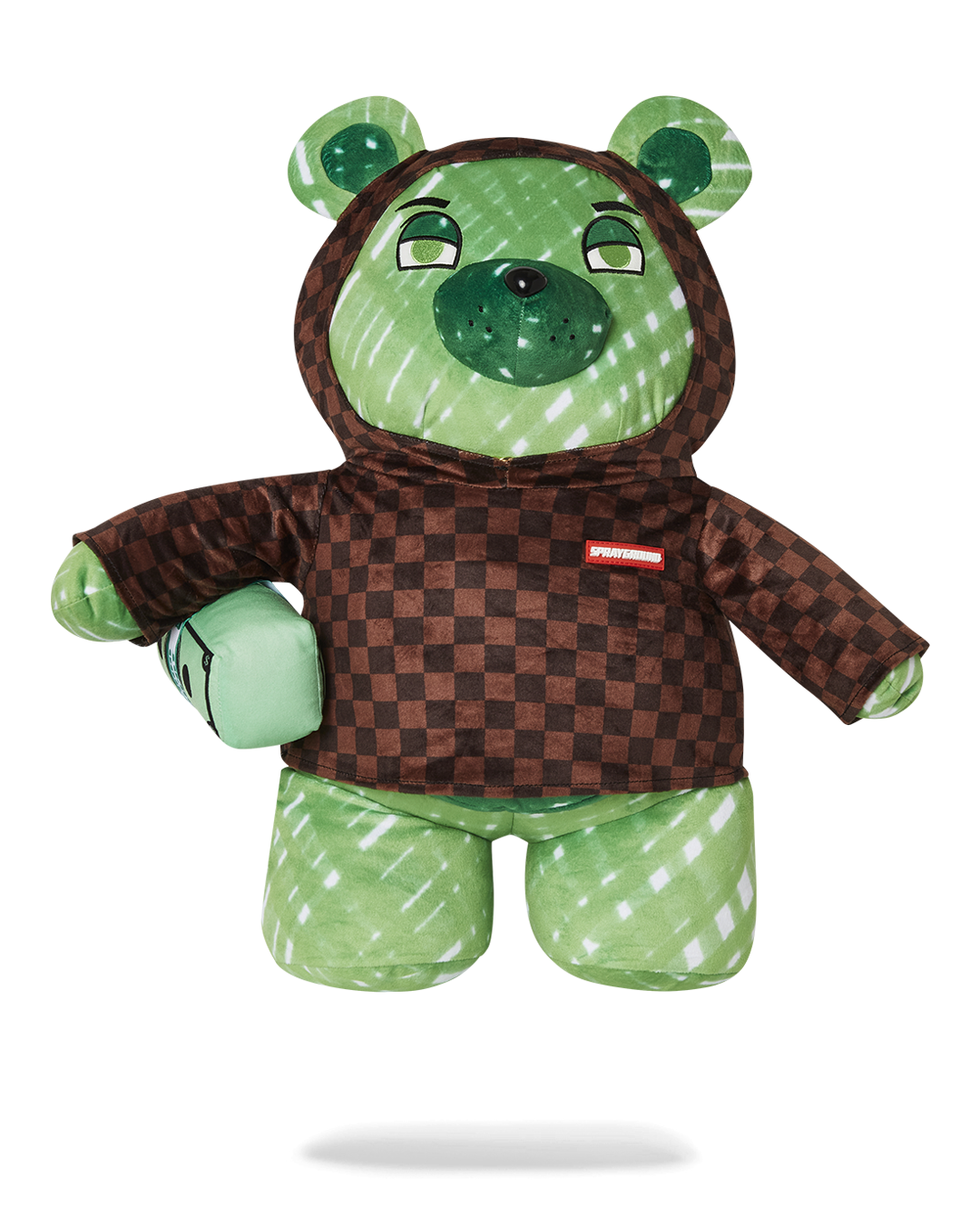 SPRAYGROUND Sharks In Paris Fade Away Hoodie Moneybear Teddybear Backpack — product image 1
