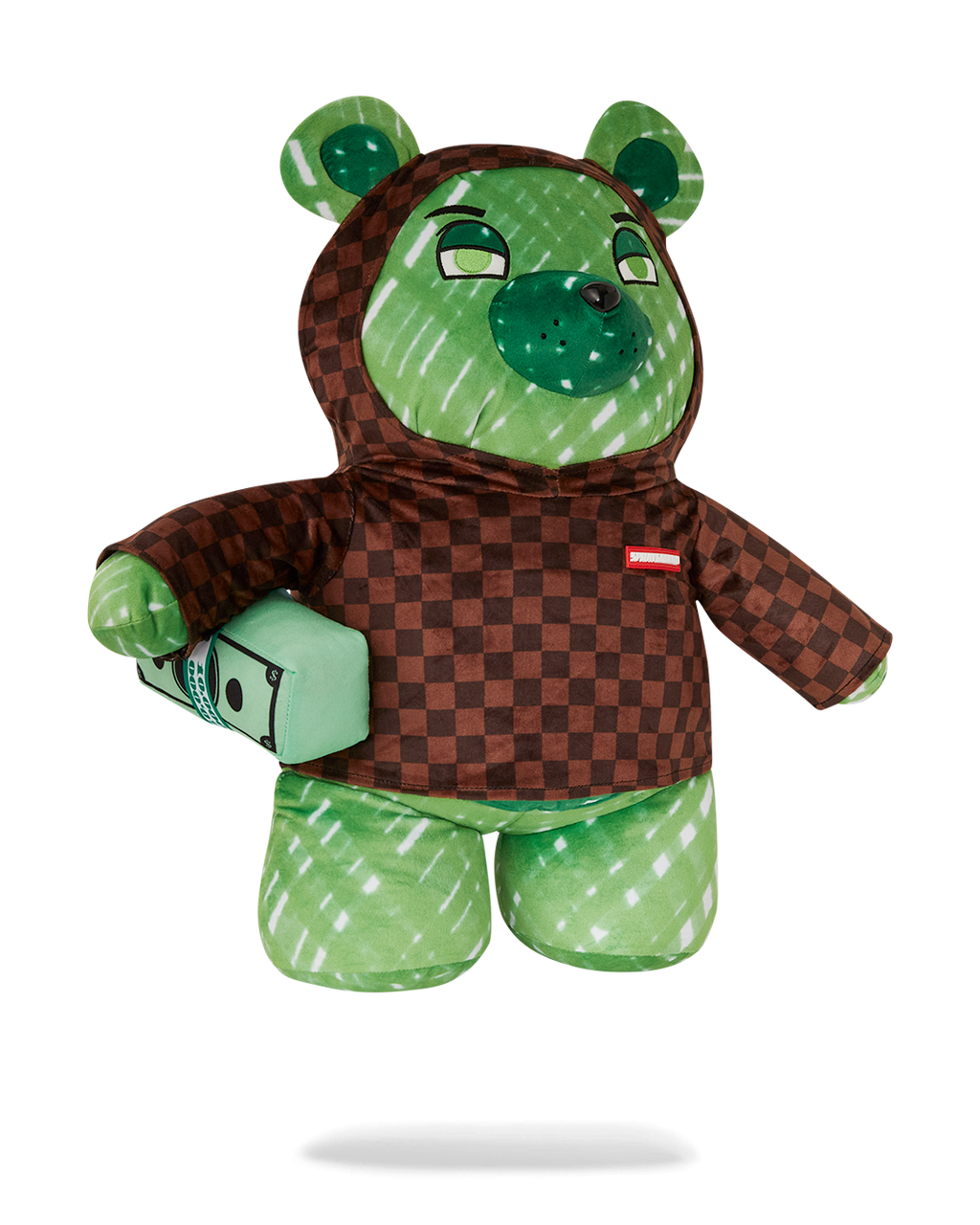 SPRAYGROUND Sharks In Paris Fade Away Hoodie Moneybear Teddybear Backpack — product image 3