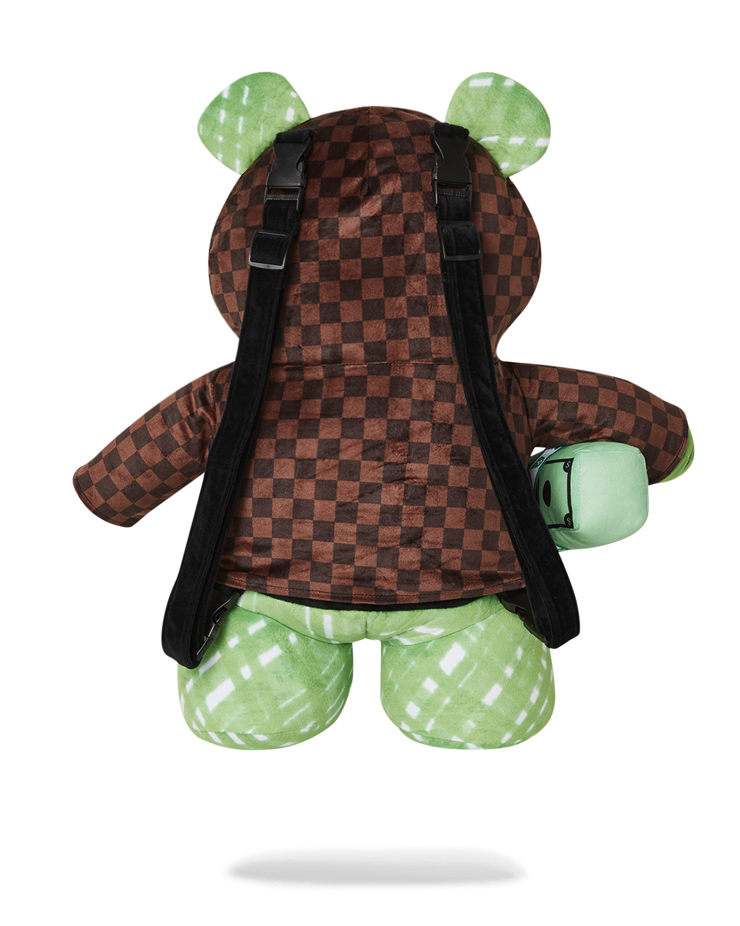 SPRAYGROUND Sharks In Paris Fade Away Hoodie Moneybear Teddybear Backpack — product image 7