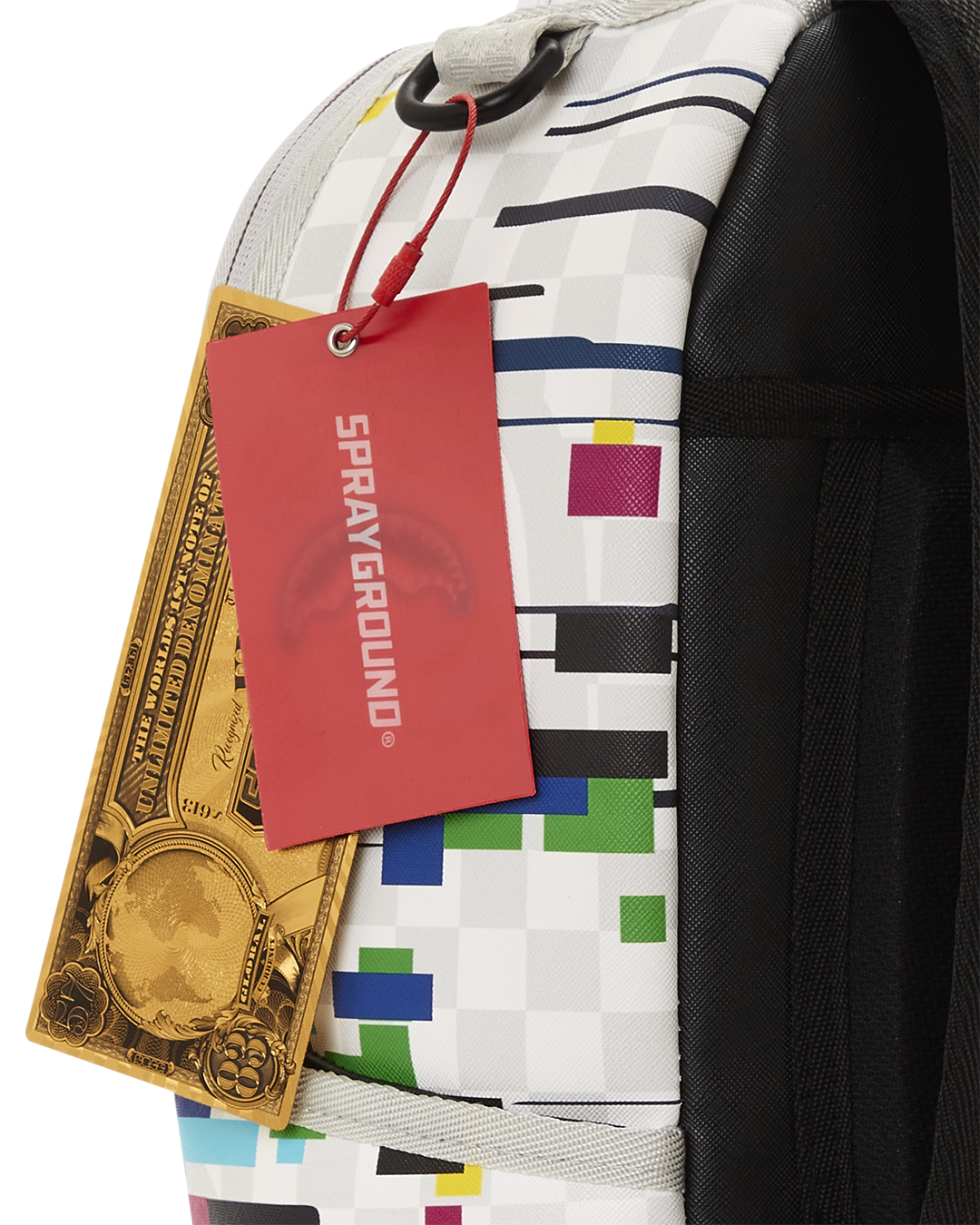 SPRAYGROUND Sharks In Paris Glitch Rider Backpack (DLXV) — product image 14