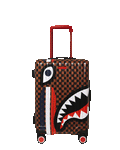 SPRAYGROUND Sharks In Paris Gt Hard Shell Carry-On Luggage — product image 1