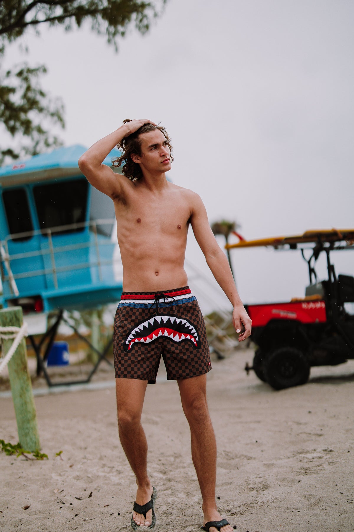 SPRAYGROUND Sharks In Paris Gt Swim Shorts — product image 6