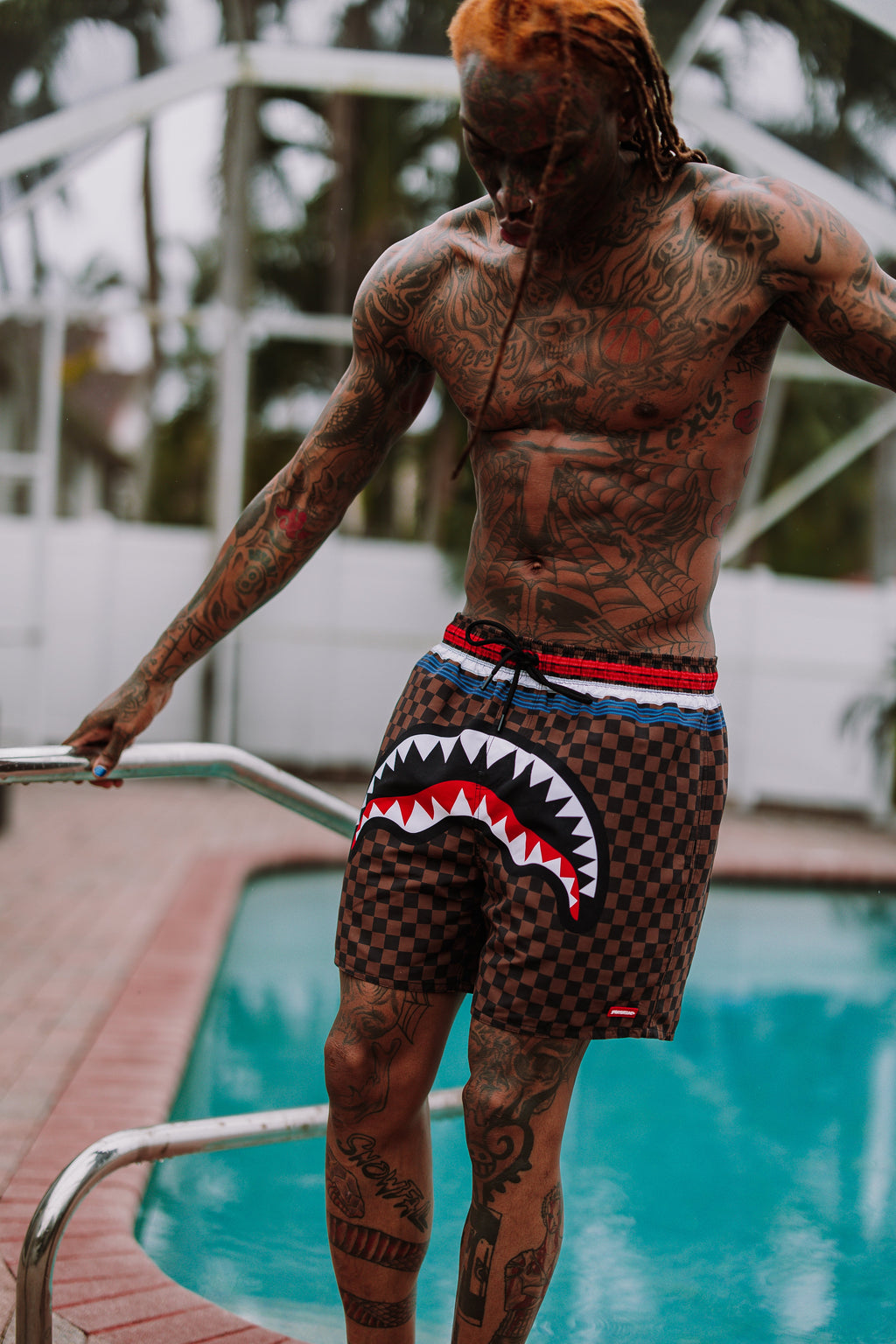 SPRAYGROUND Sharks In Paris Gt Swim Shorts — product image 7