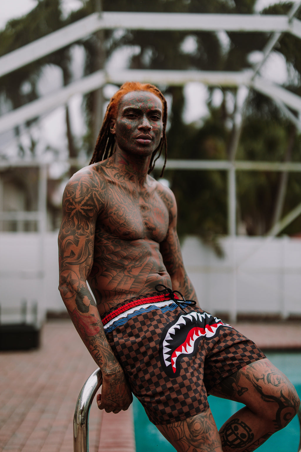 SPRAYGROUND Sharks In Paris Gt Swim Shorts — product image 9