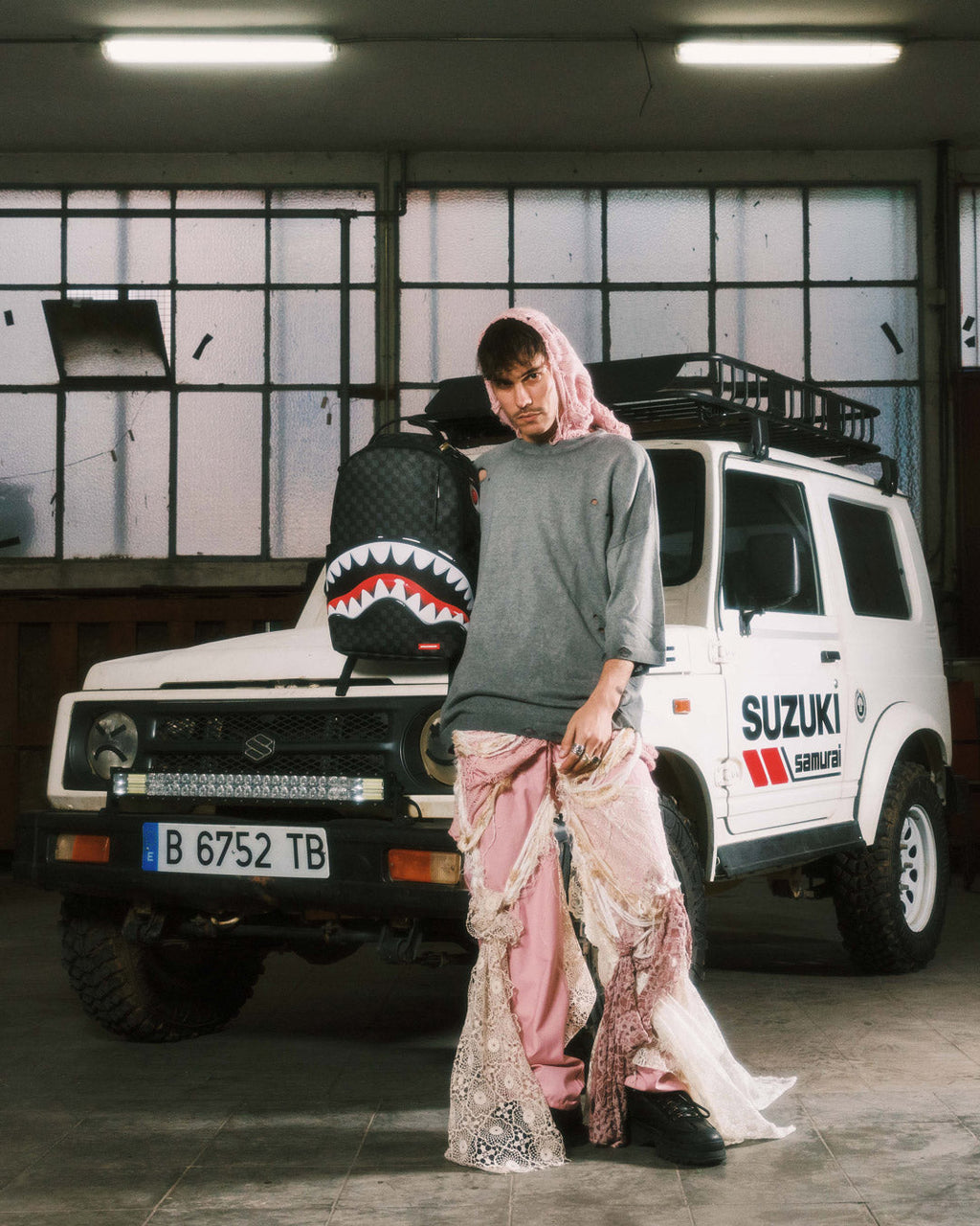 SPRAYGROUND Sharks In Paris Hyper Puff Backpack — product image 6