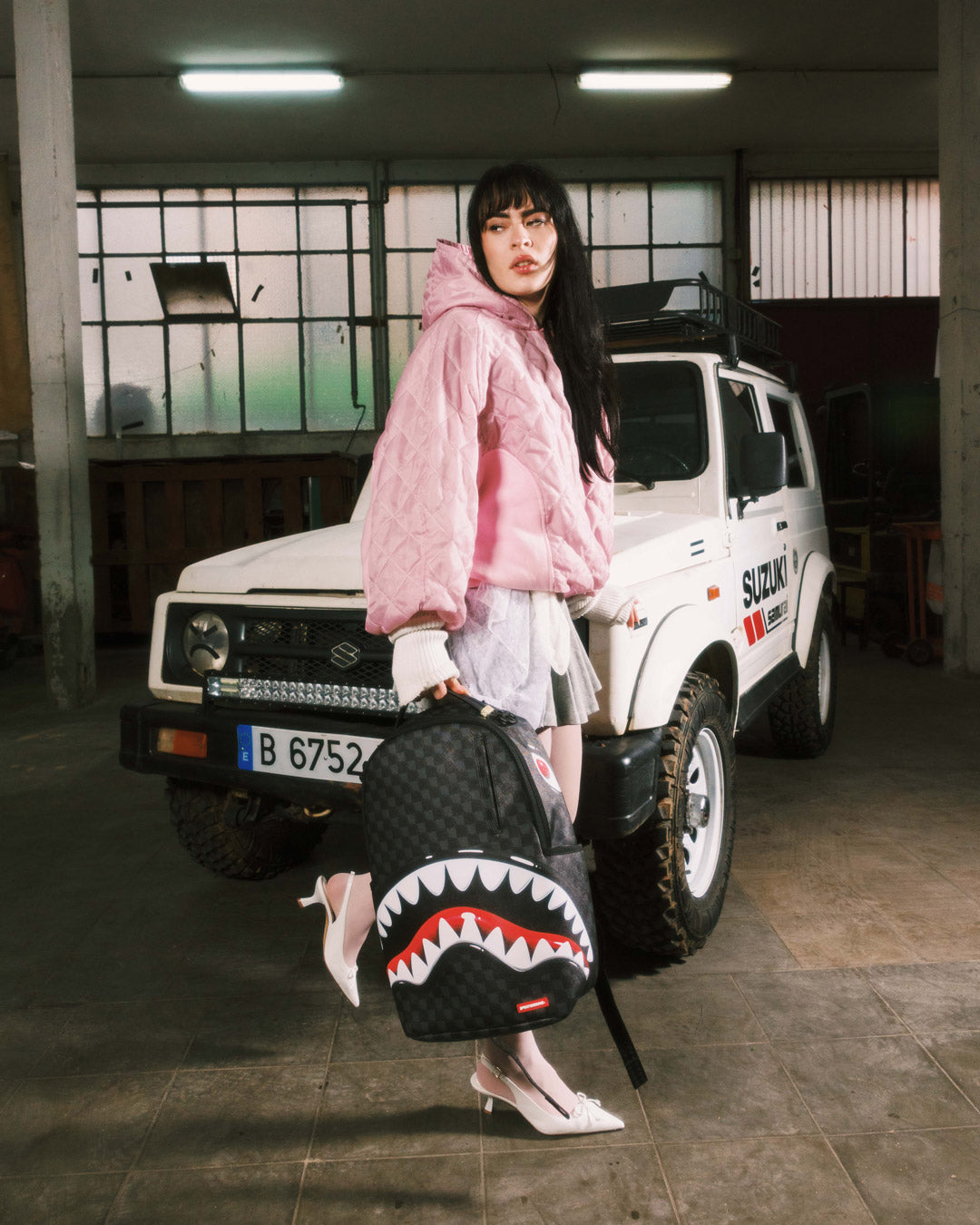 SPRAYGROUND Sharks In Paris Hyper Puff Backpack — product image 8