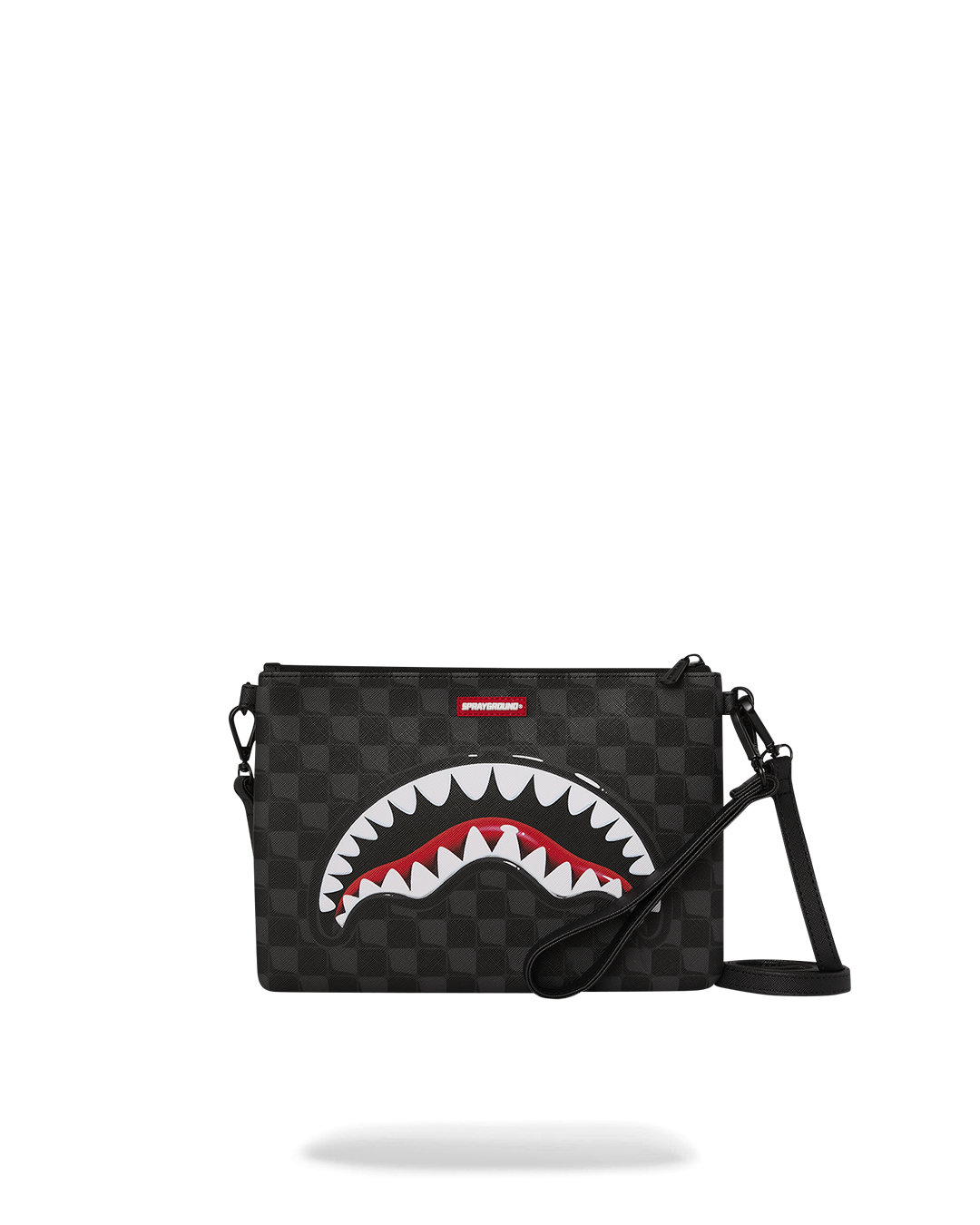 SPRAYGROUND Sharks In Paris Hyper Puff Crossover Clutch — product image 1