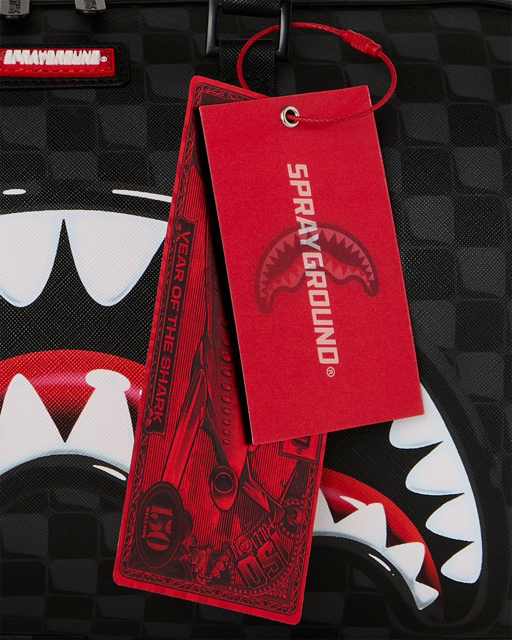SPRAYGROUND Sharks In Paris Hyper Puff Mini Duffle — product image 12