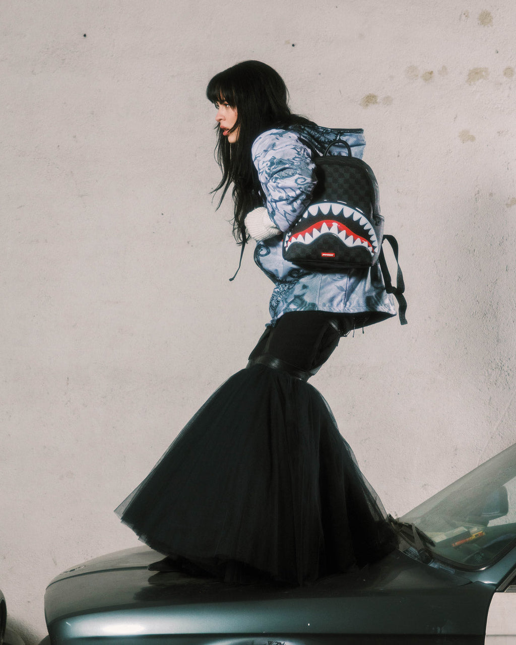 SPRAYGROUND Sharks In Paris Hyper Puff Savage Backpack — product image 6
