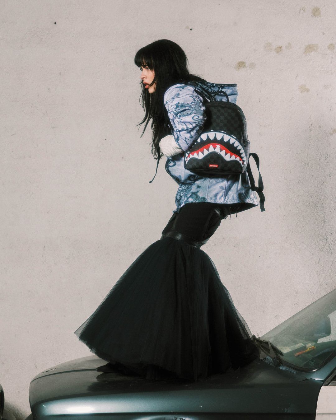 SPRAYGROUND Sharks In Paris Hyper Puff Savage Backpack — product image 6
