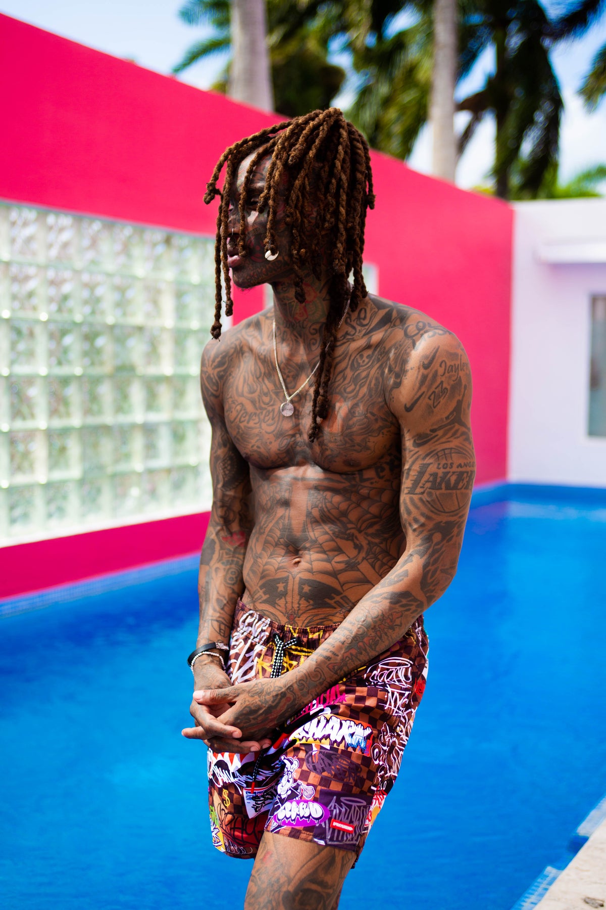 SPRAYGROUND Sharks In Paris Jetski Swim Trunks — product image 11