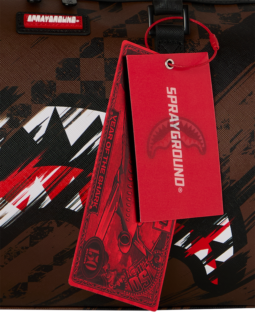 SPRAYGROUND Sharks In Paris Night Drift Mini Duffle — product image 11
