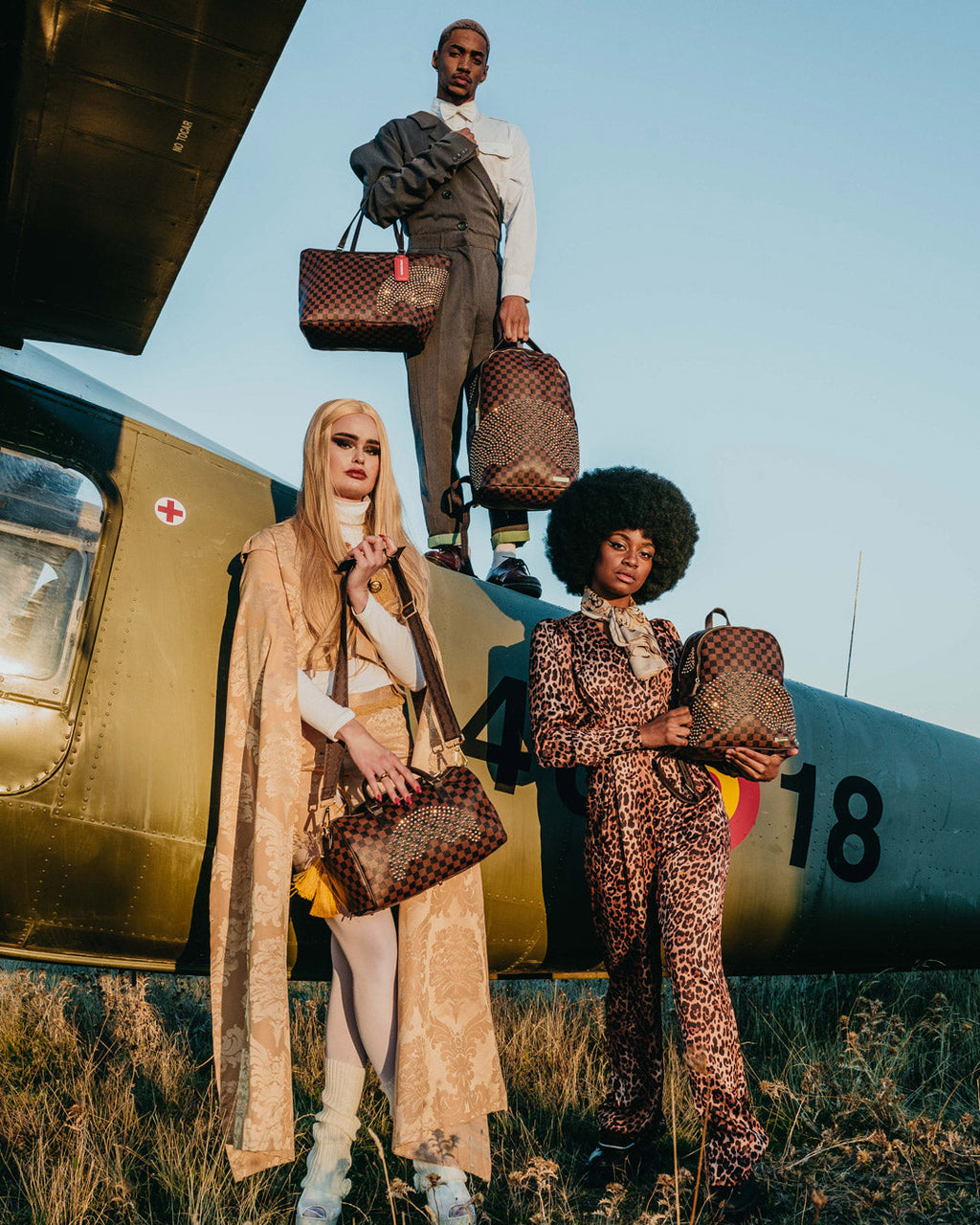 SPRAYGROUND Sharks In Paris Polaris Mini Duffle — product image 13