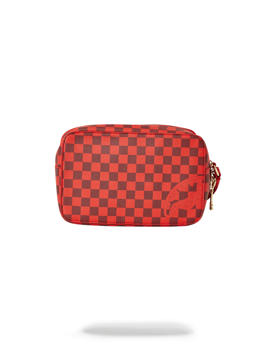 SPRAYGROUND Sharks In Paris Red Toiletry Aka Money Bags — product image 3