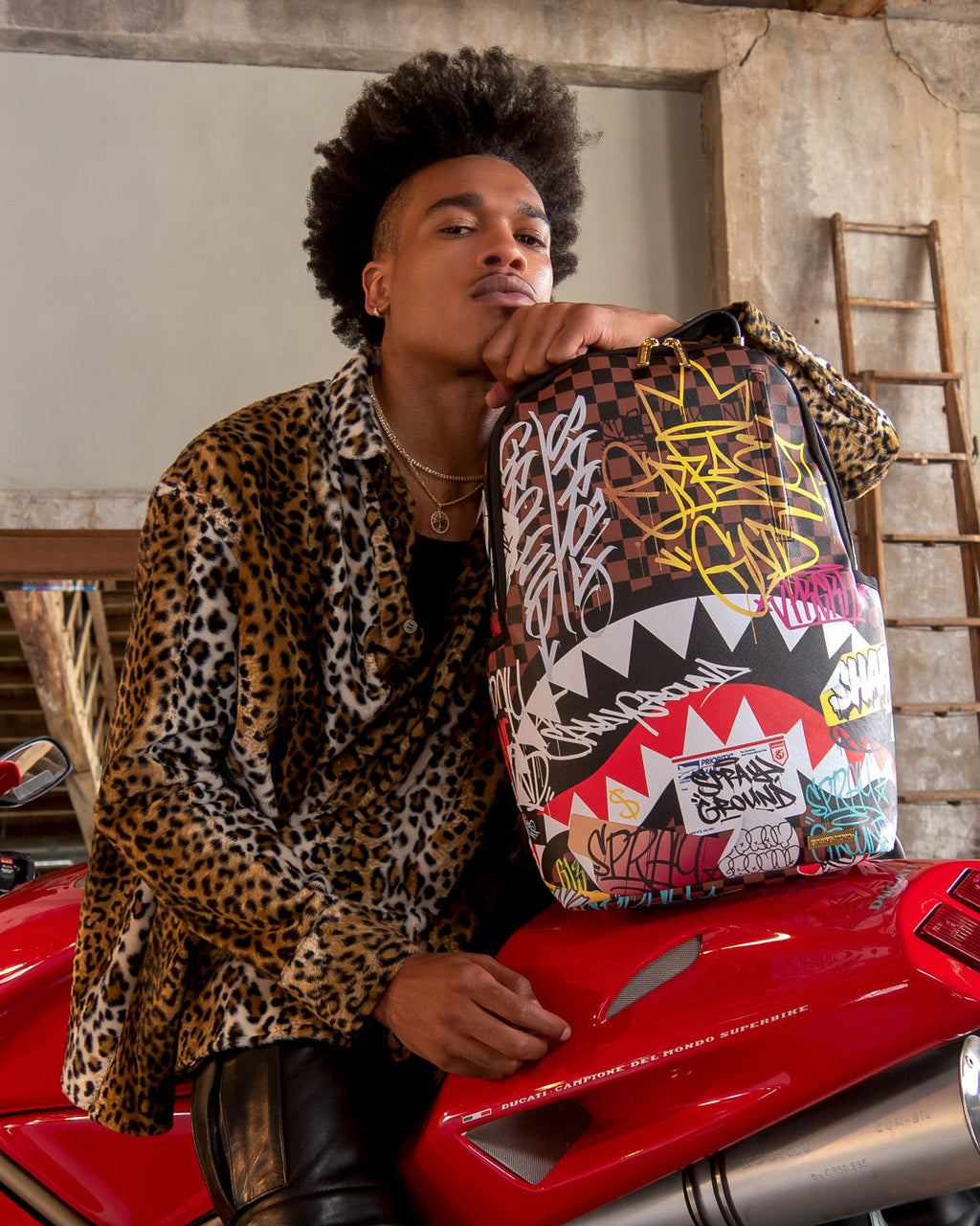 SPRAYGROUND Sharks In Paris The Rizz Backpack (DLXV) — product image 10