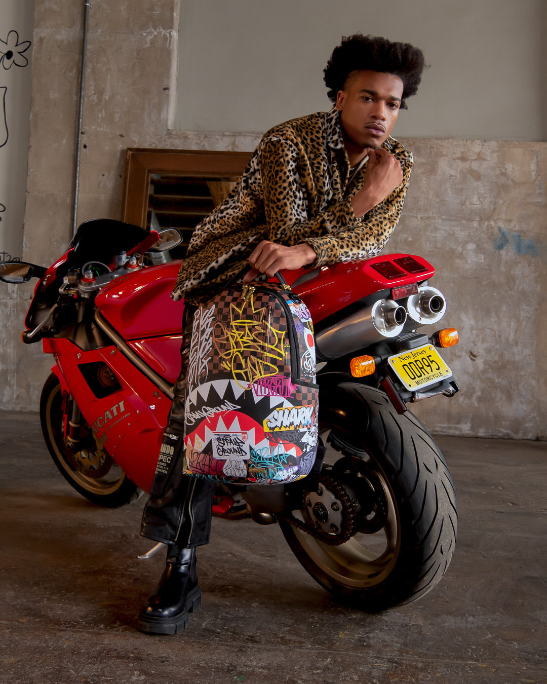 SPRAYGROUND Sharks In Paris The Rizz Backpack (DLXV) — product image 12