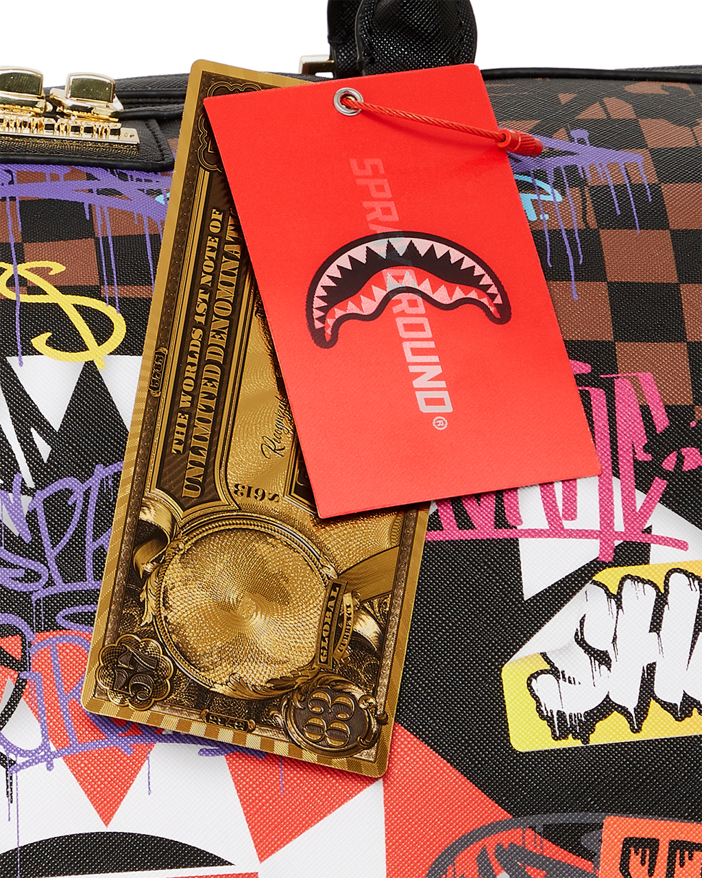SPRAYGROUND Sharks In Paris The Rizz Duffle — product image 14