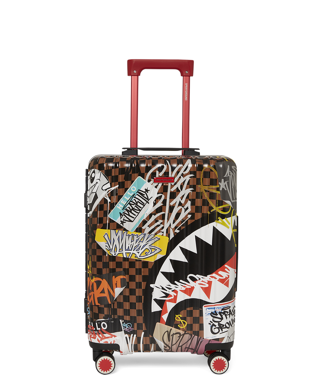 SPRAYGROUND Sharks In Paris The Rizz Sharknautics Hardshell Carry-On Luggage — product image 3