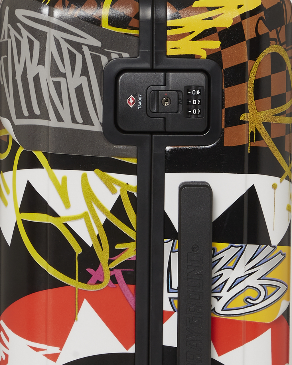 SPRAYGROUND Sharks In Paris The Rizz Sharknautics Hardshell Carry-On Luggage — product image 9