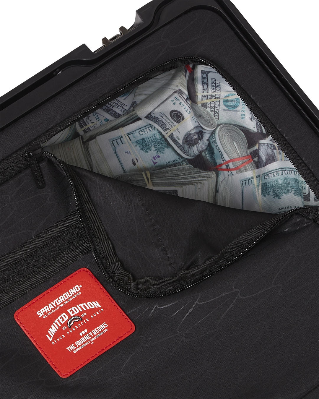 SPRAYGROUND Sharks In Paris The Rizz Sharknautics Hardshell Carry-On Luggage — product image 16