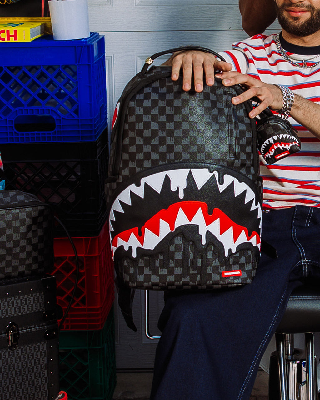 SPRAYGROUND Sharks In Paris Thunderdrip Backpack — product image 2