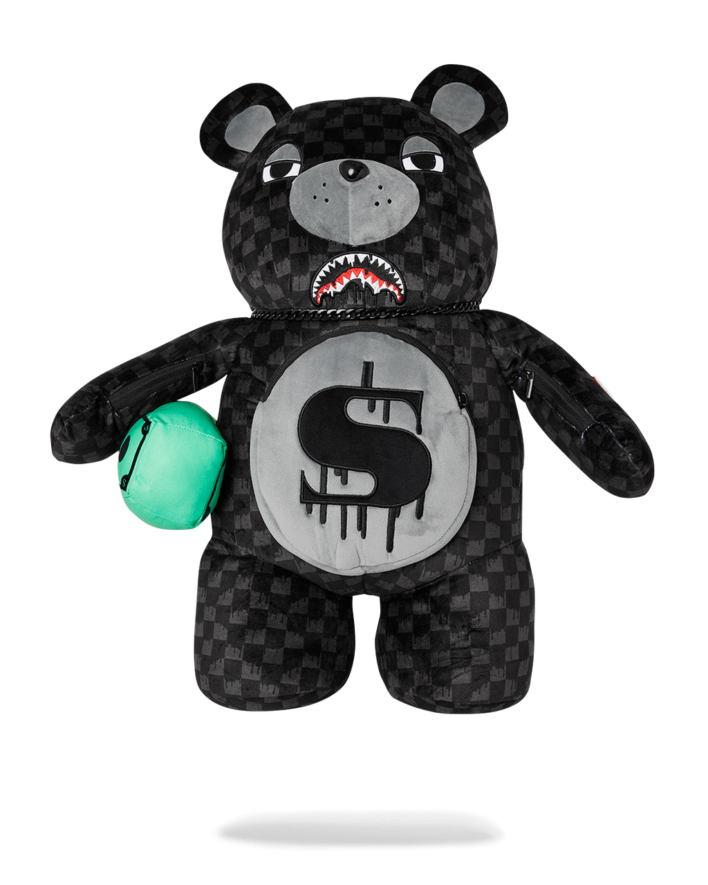 SPRAYGROUND Sharks In Paris Thunderdrip Moneybear Teddybear Backpack — product image 1