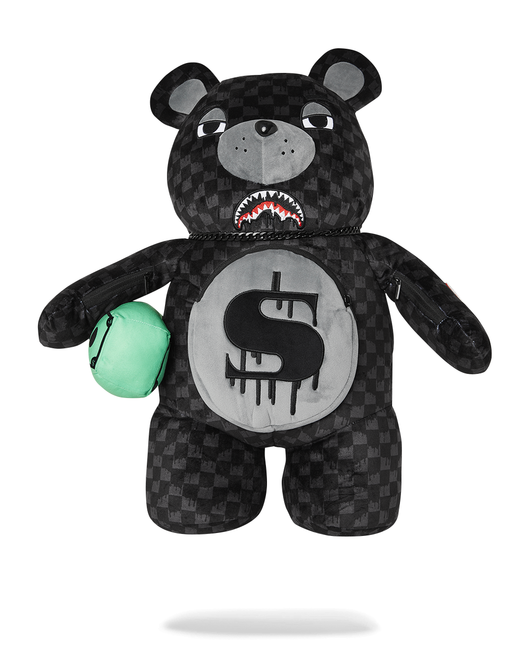 SPRAYGROUND Sharks In Paris Thunderdrip Moneybear Teddybear Backpack — product image 1