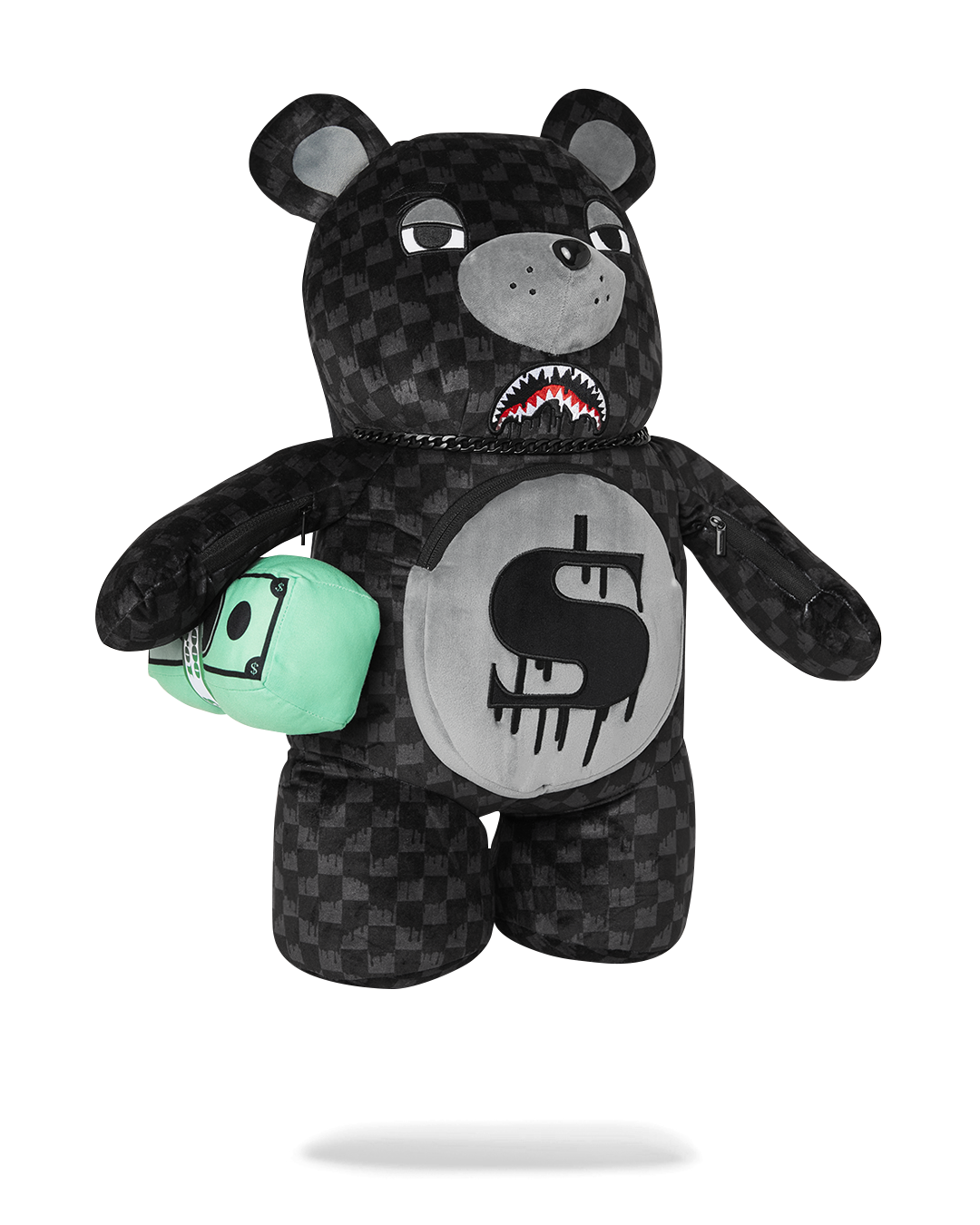 SPRAYGROUND Sharks In Paris Thunderdrip Moneybear Teddybear Backpack — product image 3