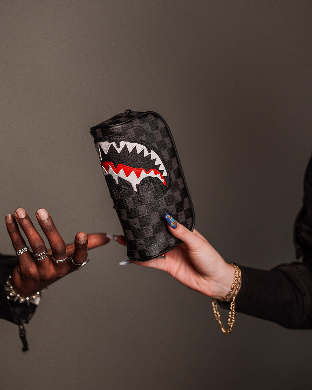 SPRAYGROUND Sharks In Paris Thunderdrip Pouch — product image 2