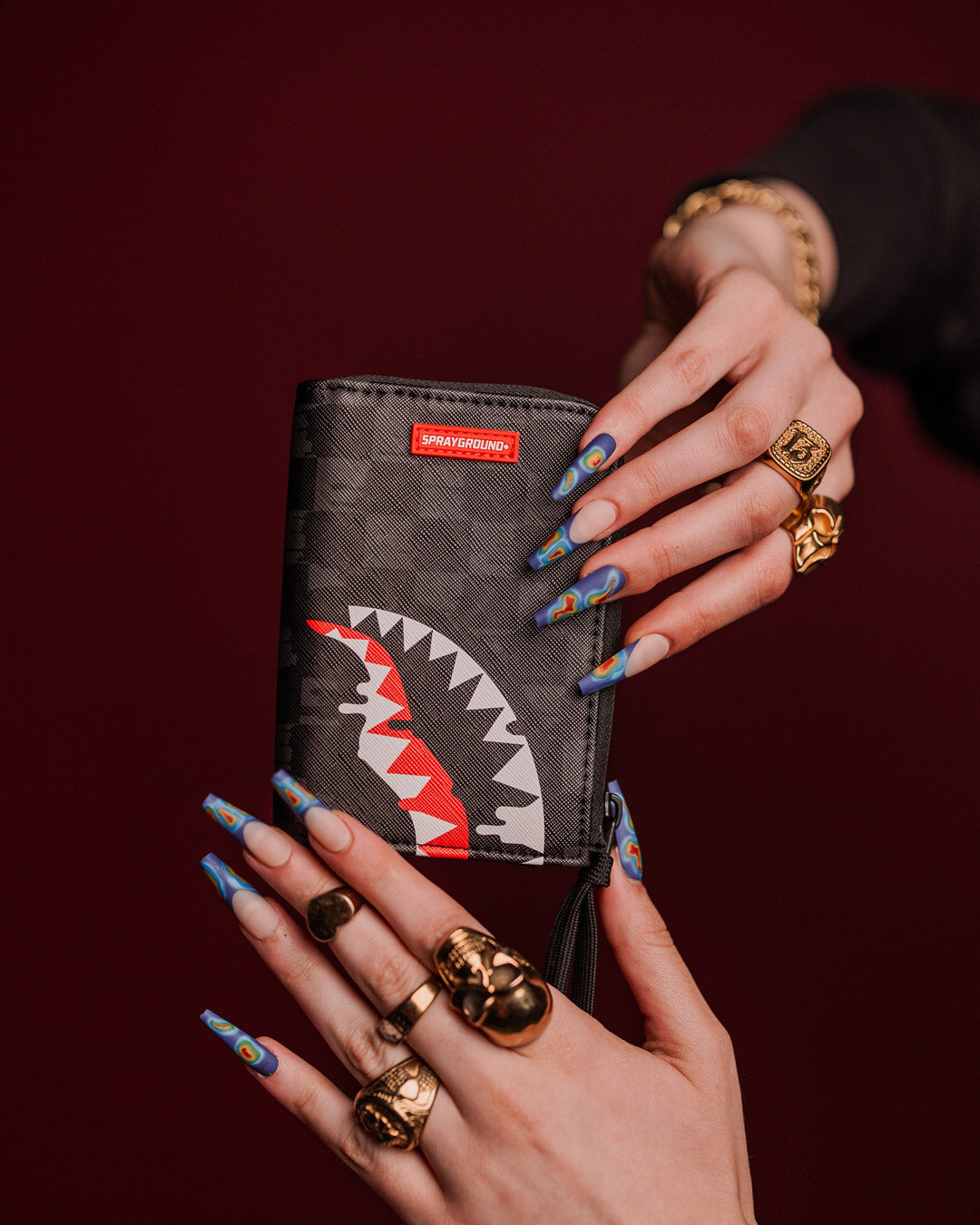 SPRAYGROUND Sharks In Paris Thunderdrip Wallet — product image 2