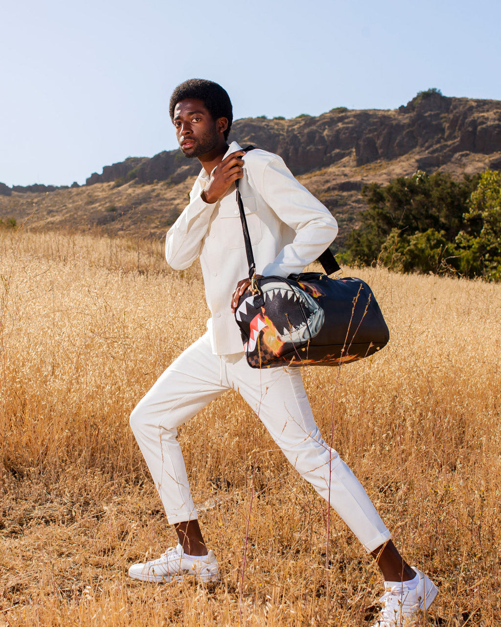 SPRAYGROUND Sharks In Paris Unstoppable Duffle — product image 2