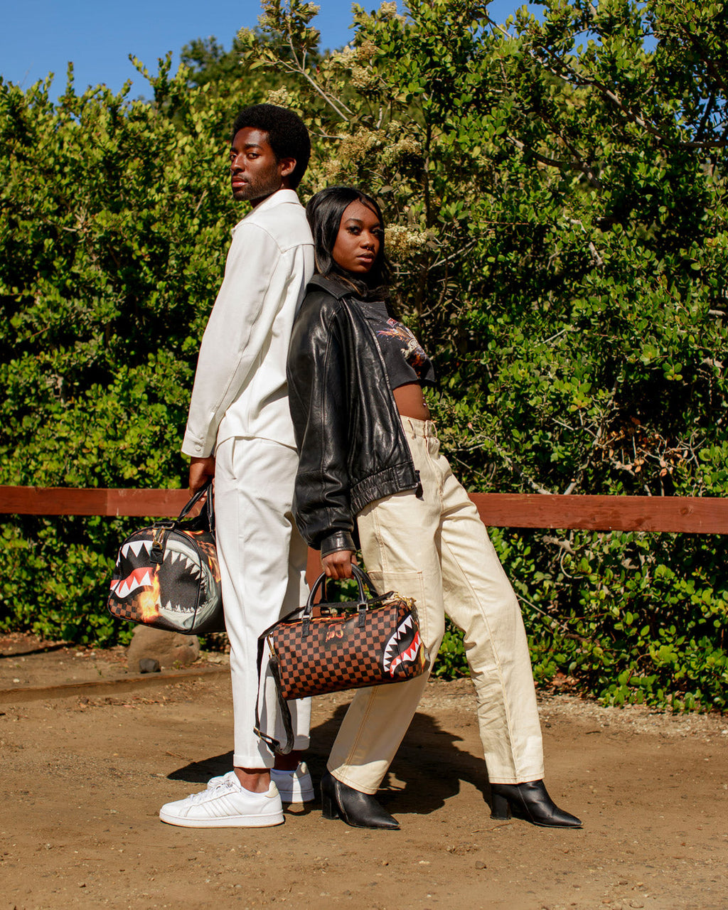 SPRAYGROUND Sharks In Paris Unstoppable Duffle — product image 4
