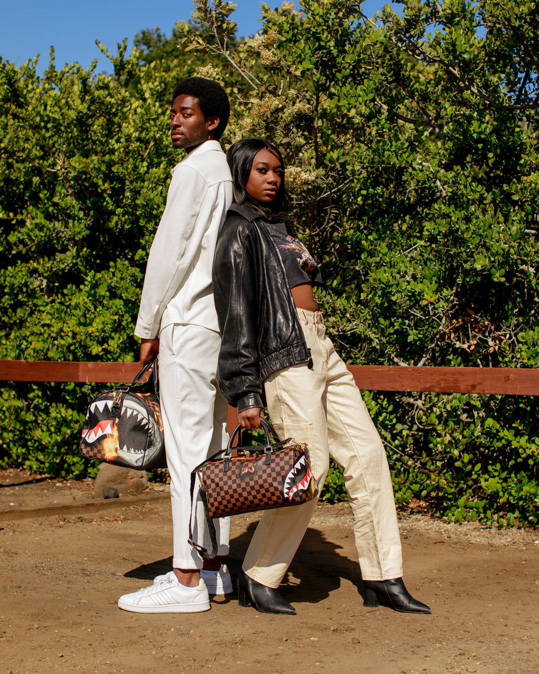 SPRAYGROUND Sharks In Paris Unstoppable Duffle — product image 4