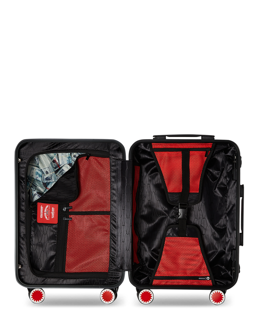 SPRAYGROUND Sharks In Paris Vanquish Sharknautics Hardshell Carry-On Luggage — product image 10