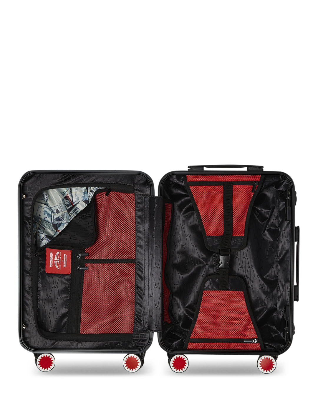 SPRAYGROUND Sharks In Paris Vanquish Sharknautics Hardshell Carry-On Luggage — product image 10
